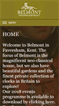 Mobile Screenshot of belmont-house.org